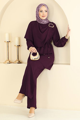 moda selvim Combined 2639MSZ1172 Light Damson - Thumbnail