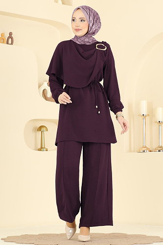 moda selvim Combined 2639MSZ1172 Light Damson - Thumbnail