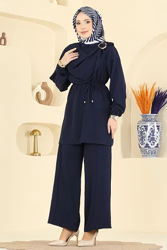 moda selvim Combined 2639MSZ1172 Navy Blue - Thumbnail
