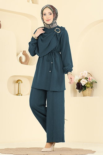 moda selvim طقم بترولي 2639MSZ1172 - Thumbnail