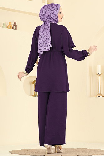 moda selvim Combined 2639MSZ1172 Purple - Thumbnail