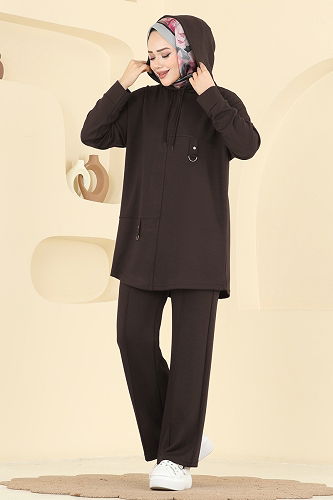 moda selvim Combined 2642MSZ1172 Brown - Thumbnail