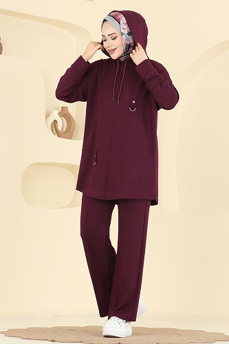 moda selvim Combined 2642MSZ1172 Damson - Thumbnail