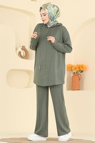 moda selvim Combined 2642MSZ1172 Khaki - Thumbnail