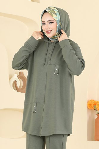 moda selvim Combined 2642MSZ1172 Khaki - Thumbnail