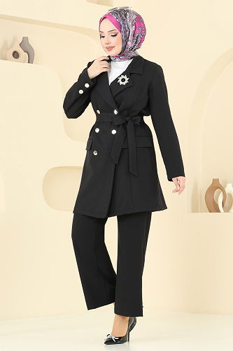 moda selvim Combined 2643SL432 Black - Thumbnail