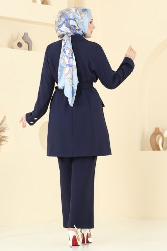 moda selvim Combined 2643SL432 Navy Blue - Thumbnail