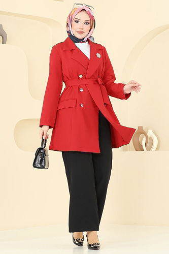 moda selvim Combined 2643SL432 Red & Black - Thumbnail