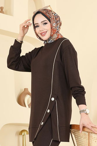 moda selvim Combined 2644MSZ1172 Bitter Brown - Thumbnail