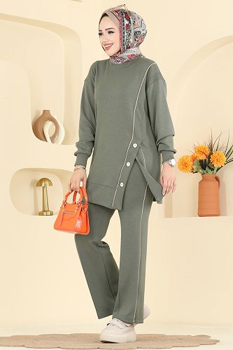 moda selvim Combined 2644MSZ1172 Khaki - Thumbnail