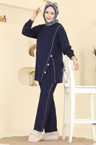 moda selvim Combined 2644MSZ1172 Navy Blue - Thumbnail