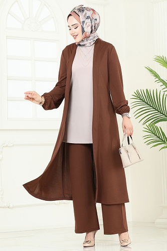 moda selvim Combined 2649ASMK1074 Brown & Vision - Thumbnail