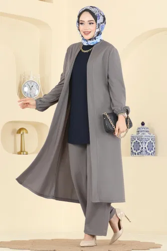 A.S.M.K. - Combined 2649ASMK1074 Gray&Navy Blue