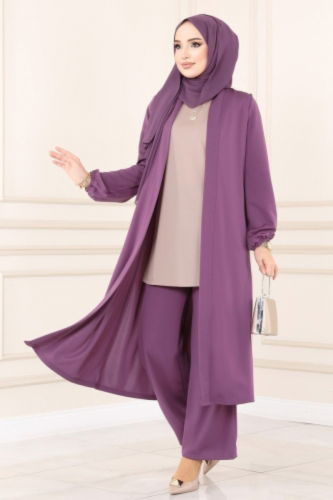 moda selvim Combined 2649ASMK1074 Lila&Vision - Thumbnail