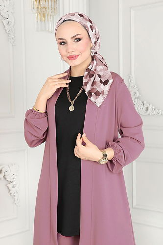 moda selvim Combined 2649ASMK1074 Rose Dried & Black - Thumbnail