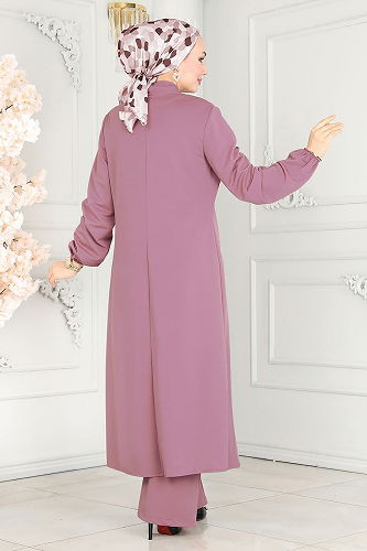 moda selvim Combined 2649ASMK1074 Rose Dried & Black - Thumbnail