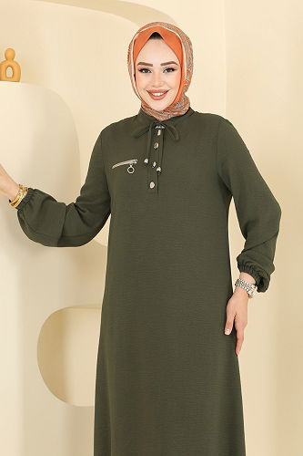 moda selvim Combined 2652SL432 Khaki - Thumbnail