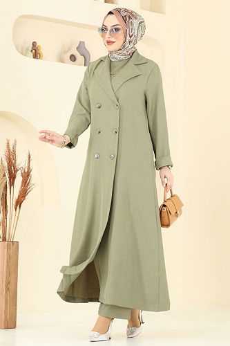 moda selvim Combined 2653SL432 Almond Green - Thumbnail