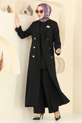 moda selvim Combined 2653SL432 Black - Thumbnail