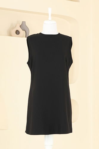 moda selvim طقم أسود 2653SL432 - Thumbnail