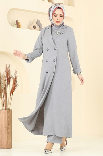 moda selvim Combined 2653SL432 Gray - Thumbnail