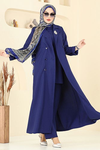 moda selvim Combined 2653SL432 Navy Blue - Thumbnail