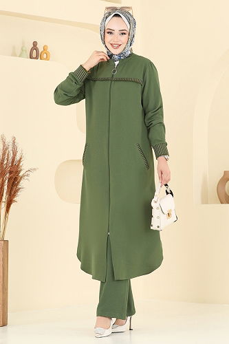 moda selvim Combined 2654SL432 Almond Green - Thumbnail