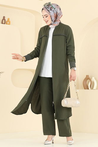 moda selvim Combined 2654SL432 Khaki - Thumbnail