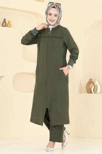 moda selvim Combined 2654SL432 Khaki - Thumbnail