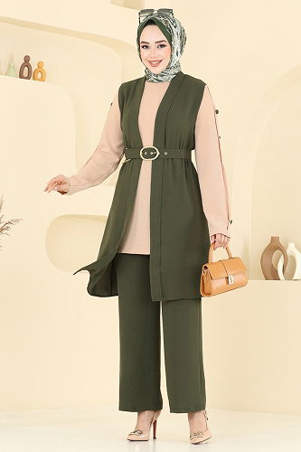 moda selvim Combined 2660SL432 Khaki&Vision - Thumbnail