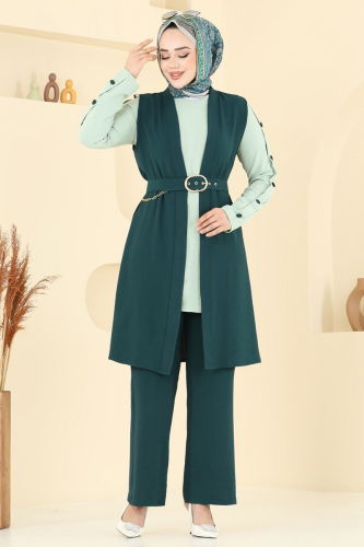 moda selvim Combined 2660SL432 Petroleum&Mint - Thumbnail