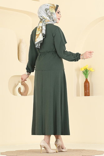 moda selvim Combined 2663MSZ1172 Khaki - Thumbnail