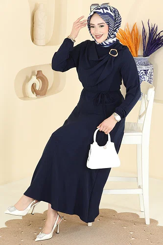 moda selvim Combined 2663MSZ1172 Navy Blue - Thumbnail