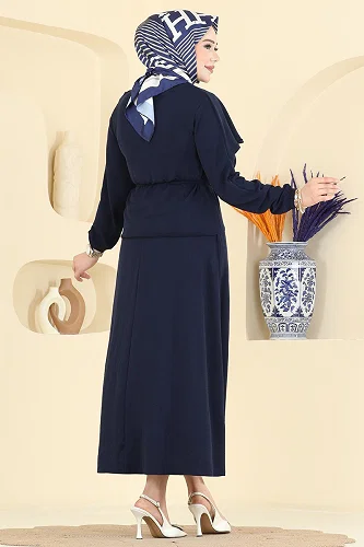 moda selvim Combined 2663MSZ1172 Navy Blue - Thumbnail