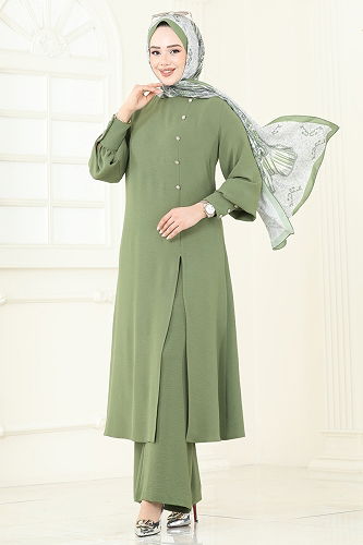 moda selvim Combined 2664SL432 Almond Green - Thumbnail