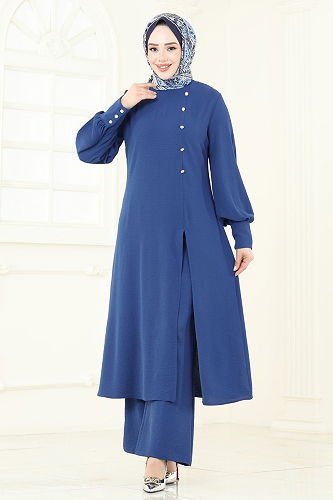 moda selvim Combined 2664SL432 Indigo - Thumbnail