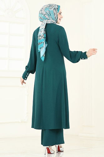 moda selvim طقم بترولي 2664SL432 - Thumbnail