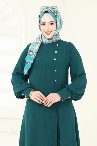 moda selvim طقم بترولي 2664SL432 - Thumbnail