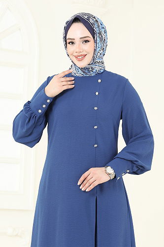 moda selvim Combined 2664SL890-M Light Indigo - Thumbnail