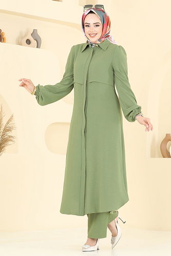 moda selvim Combined 2666SL432 Almond Green - Thumbnail