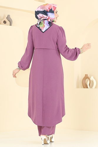 moda selvim Combined 2666SL432 Dark Lilac - Thumbnail