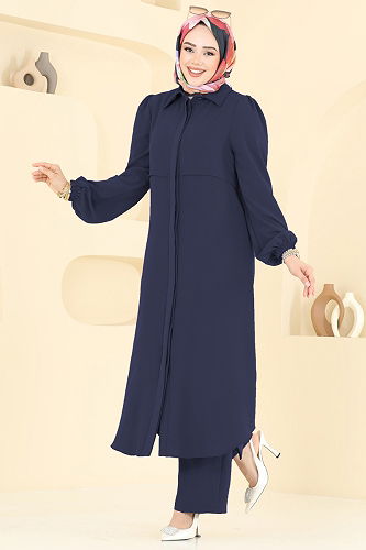 moda selvim Combined 2666SL432 Navy Blue - Thumbnail