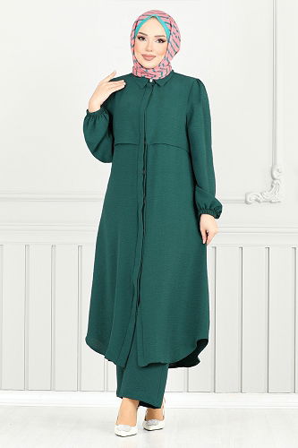 moda selvim طقم بترولي 2666SL890-M - Thumbnail