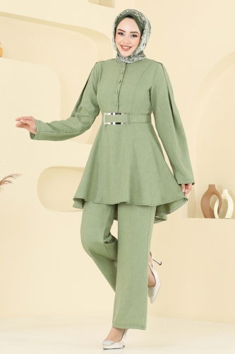 moda selvim Combined 2668SL432 Almond Green - Thumbnail