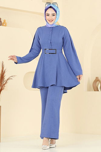 moda selvim Combined 2668SL432 Light Indigo - Thumbnail