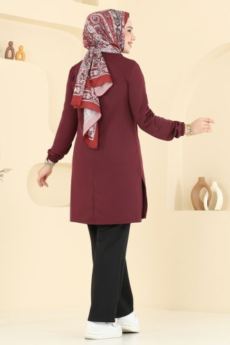 moda selvim Combined 2670SL432 Damson & Black - Thumbnail