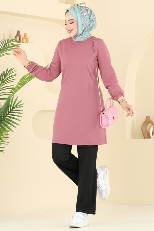 Modaselvim NET 20%+20% DISCOUNT IN THE CARD Combined 2670SL432 Dark Rose Dry & Black