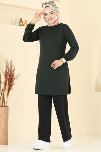 moda selvim Combined 2670SL432 Emerald & Black - Thumbnail