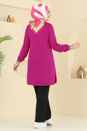 moda selvim Combined 2670SL432 Fuchsia & Black - Thumbnail