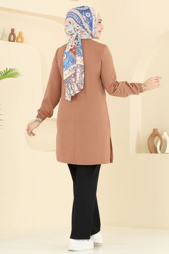 moda selvim Combined 2670SL432 Latte & Black - Thumbnail